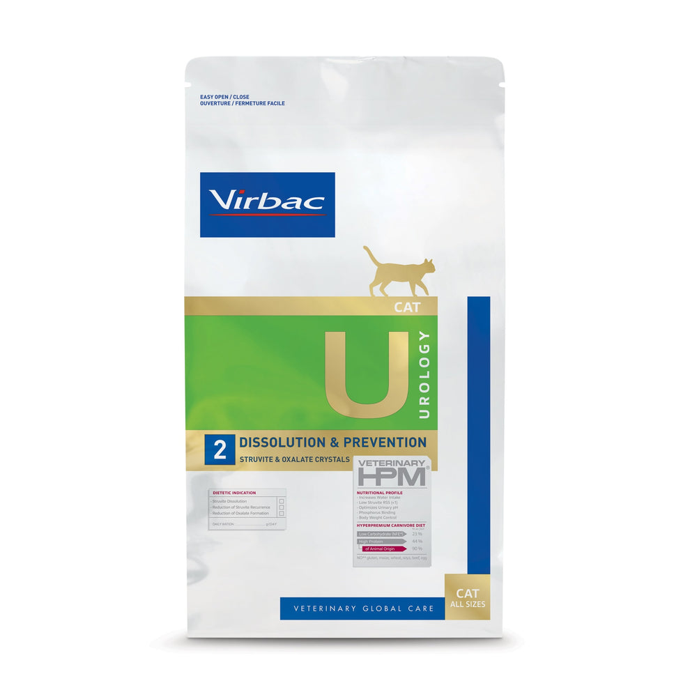 Urology Dissolution & Prevention Virbac All Breeds Adult Cat Food 1.5 kg