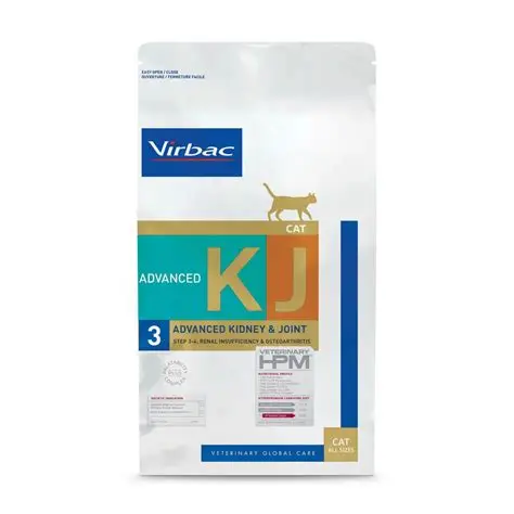 Virbac HPM Kidney & Joint Cat Food KJ2 – For Chronic Kidney Disease 1.5 Kg