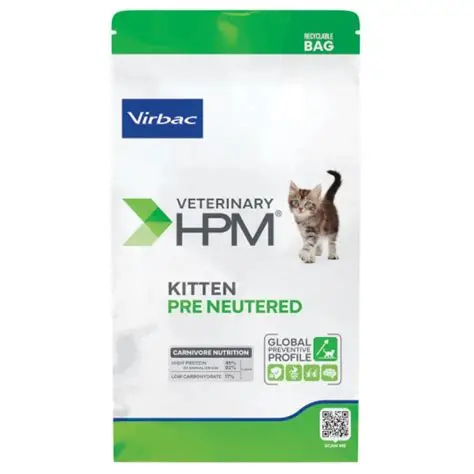 VIRBAC VETERINARY HPM Kitten Pre Neutered 400 gm